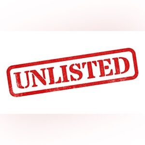 Unlisted Items For My Live :)